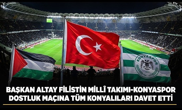 Konyaspor ve Filistin Milli Takımı 30 Eylül’de Dostluk Maçında Karşılaşacak