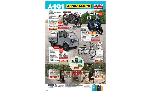 A101’de 1 Ekim İtibarıyla Satışa Sunulacak Yeni Ürünler ve Fiyat Listesi