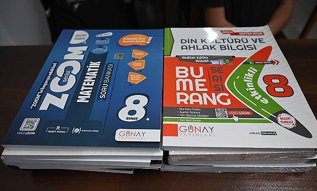 Kemer Belediyesi’nden LGS öğrencilerine ücretsiz kitap desteği