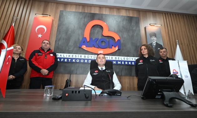 Balıkesir Afet Koordinasyon Merkezi hizmete açıldı