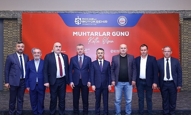 Kocaeli’de 19 Ekim Muhtarlar Günü özel programla kutlandı