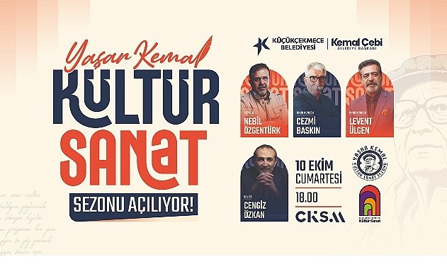 Küçükçekmece’de yeni sezon Yaşar Kemal ismiyle başlıyor
