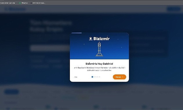 İzmir Büyükşehir Belediyesi’nin dijital platformu Bizİzmir yenilendi
