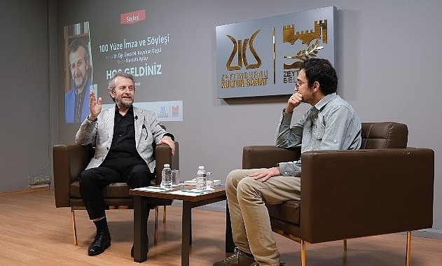 Zeytinburnu’nda 100 Yüze İmza ve Söyleşi Sezonu M. Kayahan Özgül ile Başladı