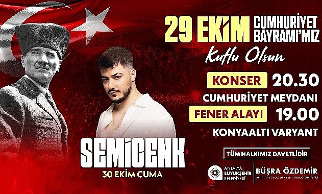 Antalya’da fener alayı ve Semicenk konseri 30 Ekim’e ertelendi